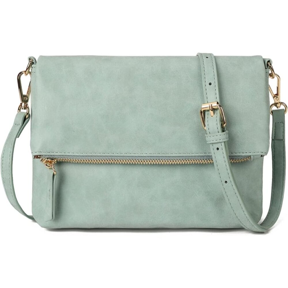 〽️Women Aqua Multi-Functional Wristlet Crossbody Purse Shoulder Bag